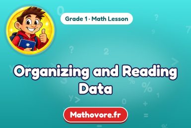 Organizing and Reading Data – Grade 1 math lesson