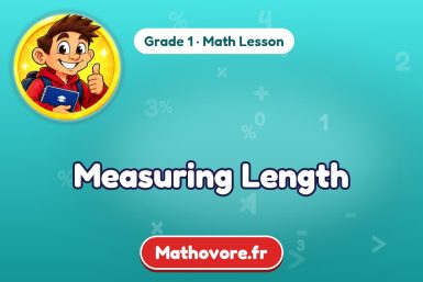Measuring Length – Grade 1 math lesson