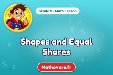 Shapes and Equal Shares – Grade 2 math lesson