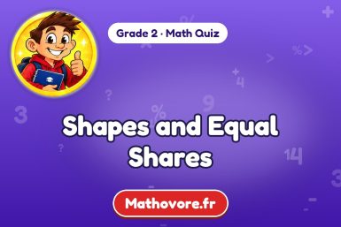 Shapes and Equal Shares – Grade 2 math quiz