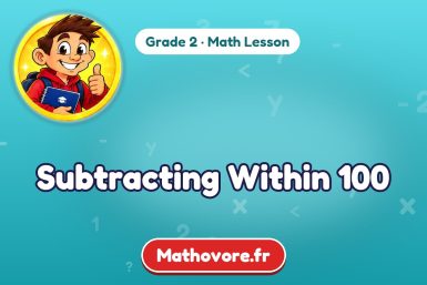 Subtracting Within 100 – Grade 2 math lesson