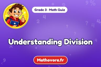 Understanding Division – Grade 3 math quiz