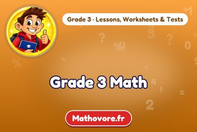 Grade 3 math lessons, worksheets, tests and quizzes – Mathovore