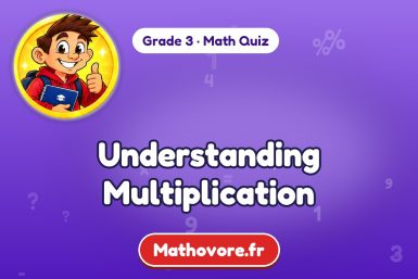 Understanding Multiplication – Grade 3 math quiz