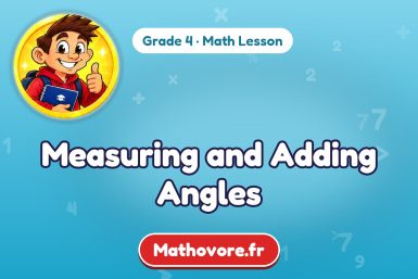 Measuring and Adding Angles – Grade 4 math lesson