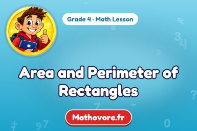 Area and Perimeter of Rectangles – Grade 4 math lesson
