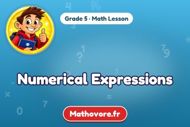Numerical Expressions – Grade 5 math lesson