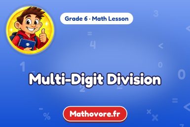 Multi-Digit Division – Grade 6 math lesson