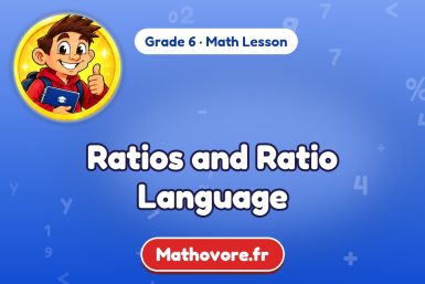 Ratios and Ratio Language – Grade 6 math lesson