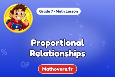 Proportional Relationships – Grade 7 math lesson