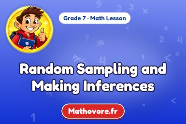 Random Sampling and Making Inferences – Grade 7 math lesson