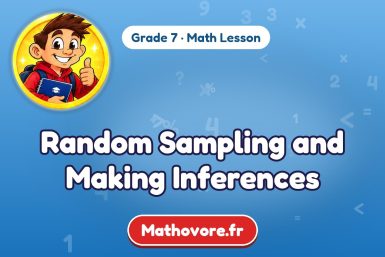 Random Sampling and Making Inferences – Grade 7 math lesson