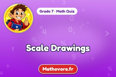 Scale Drawings – Grade 7 math quiz