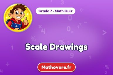 Scale Drawings – Grade 7 math quiz