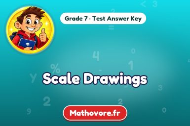 Scale Drawings – Grade 7 math test answer key