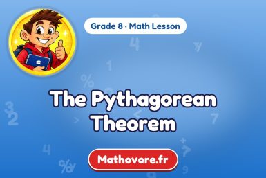 The Pythagorean Theorem – Grade 8 math lesson