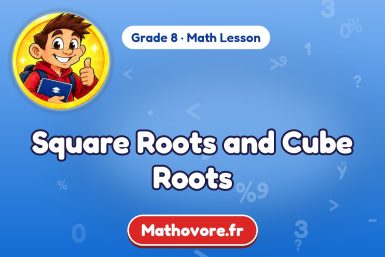 Square Roots and Cube Roots – Grade 8 math lesson