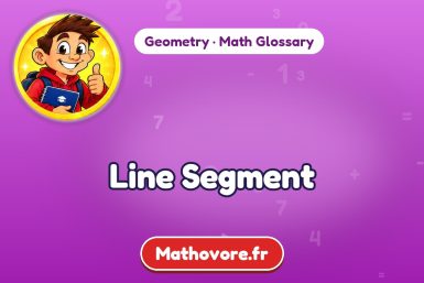 Line Segment – definition and example, Geometry math glossary – Mathovore
