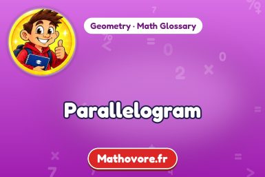 Parallelogram – definition and example, Geometry math glossary – Mathovore