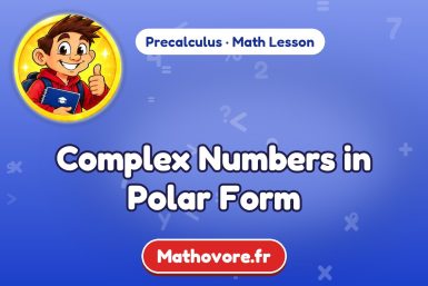 Complex Numbers in Polar Form – Precalculus math lesson
