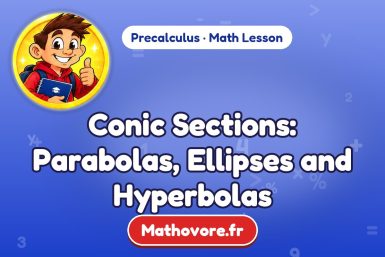 Conic Sections: Parabolas, Ellipses and Hyperbolas – Precalculus math lesson