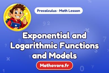Exponential and Logarithmic Functions and Models – Precalculus math lesson