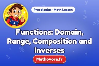 Functions: Domain, Range, Composition and Inverses – Precalculus math lesson