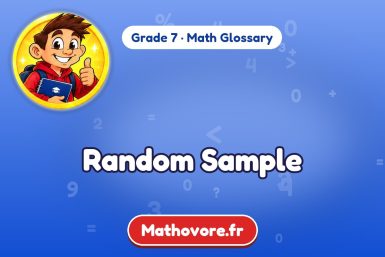 Random Sample – definition and example, Grade 7 math glossary – Mathovore