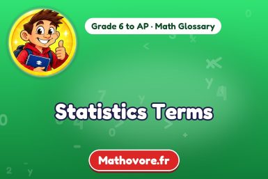 Statistics Terms – Mathovore math glossary
