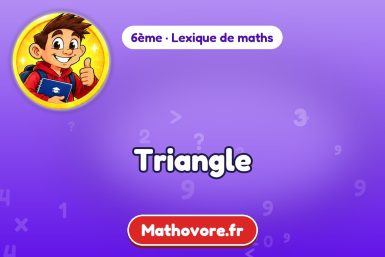 Triangle : définition et exemple – lexique de maths Mathovore