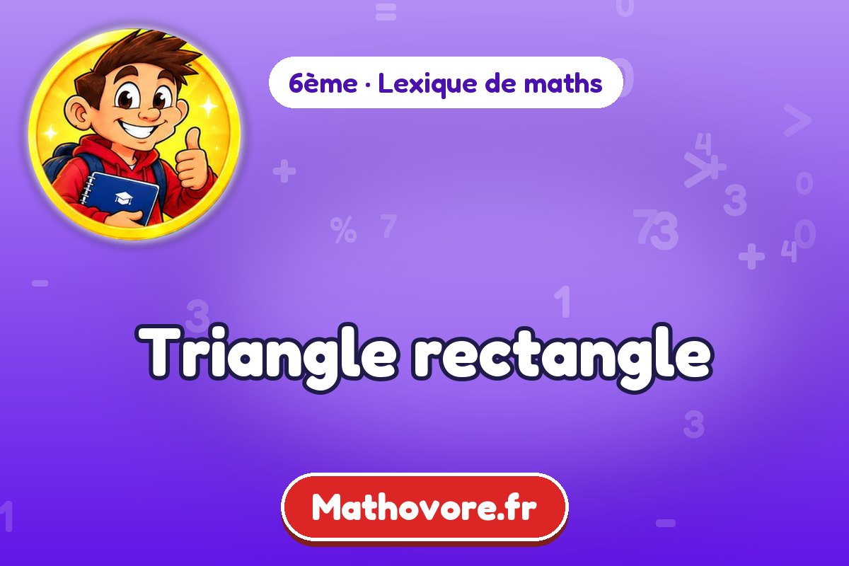 Des Triangles Rectangles Triangle rectangle : définition, propriété et exemple