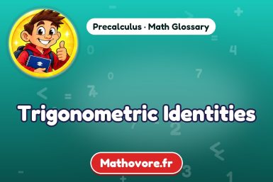 Trigonometric Identities – definition and example, Precalculus math glossary – Mathovore