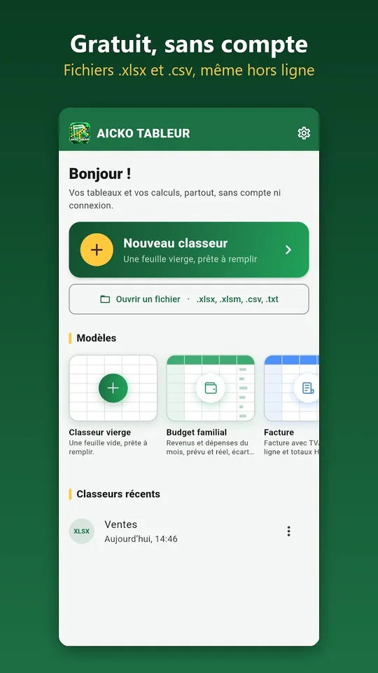 Capture d'écran de AICKO TABLEUR sur téléphone (5)