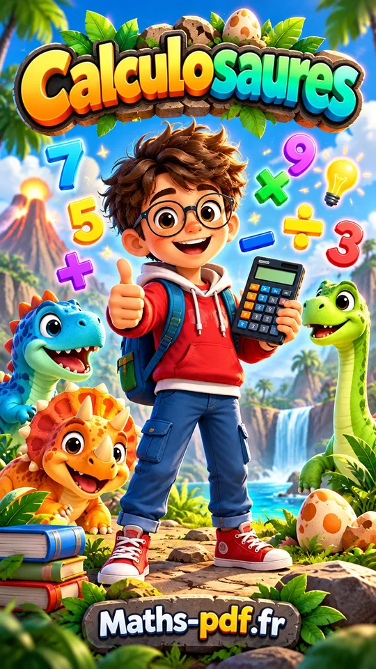 Capture d'écran de Calculosaures, maths avec des dinosaures, sur téléphone (1)