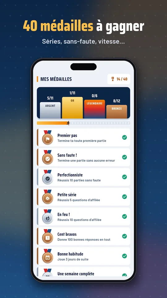 Capture d'écran de Chrono Calcul, calcul mental, sur téléphone (5)