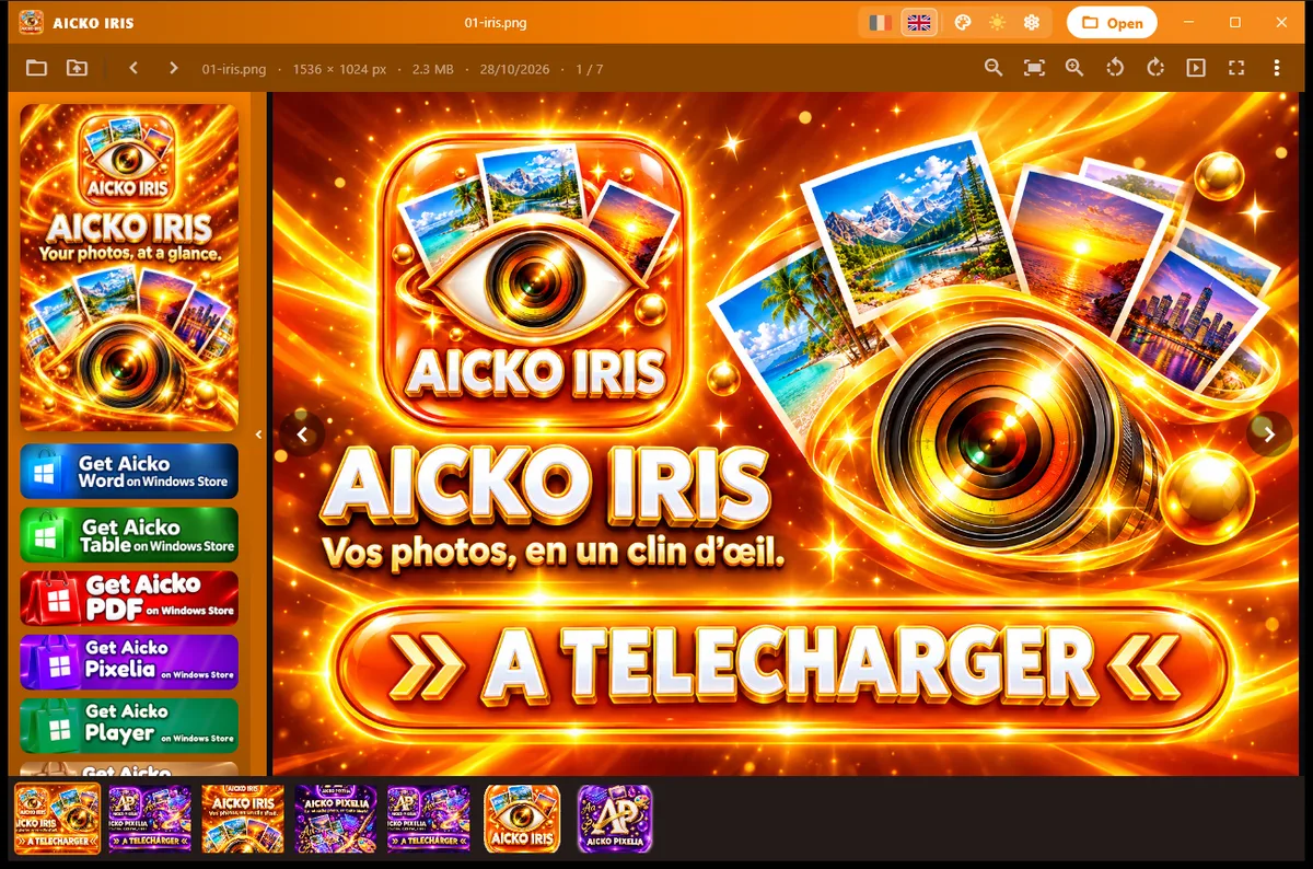 Screenshot of AICKO IRIS on Windows (2)