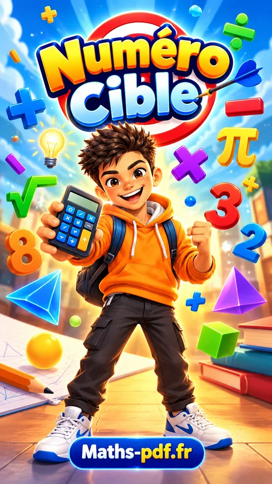 Capture d'écran de Numéro Cible, jeu de chiffres, sur téléphone (1)