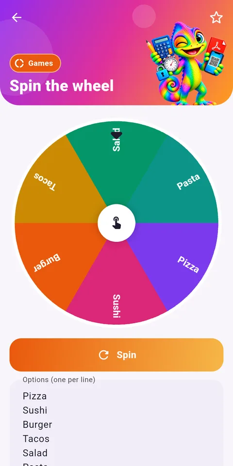 Screenshot of the Outilix math toolbox app on a phone (8)